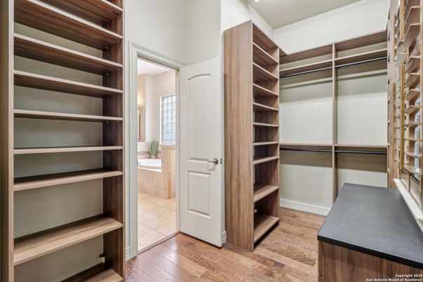 Interior, Walk-in Closets, Wood Texture Flooring