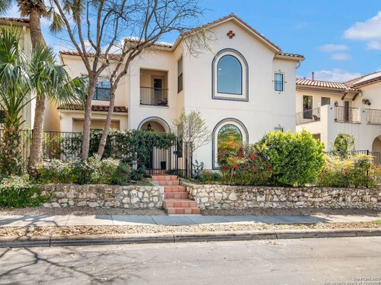Exterior, Facade, Spanish Mediterranean