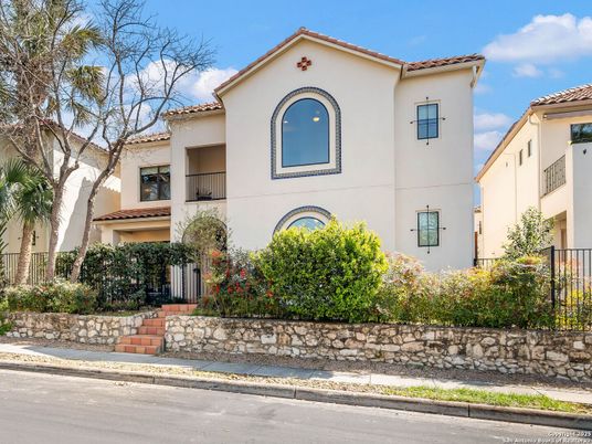 Exterior, Facade, Spanish Mediterranean