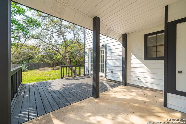 Backyard, Exterior