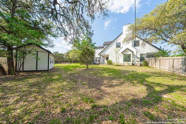 Backyard, Exterior