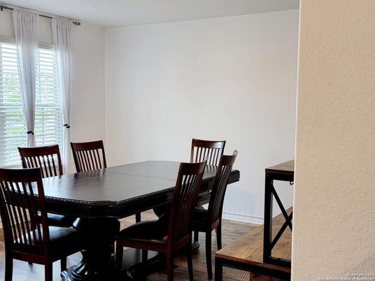 Dining room, Interior, Wood Texture Flooring