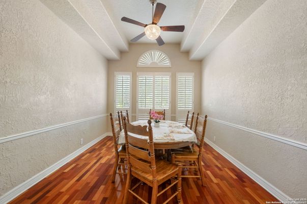 Dining room, Interior, Wood Texture Flooring