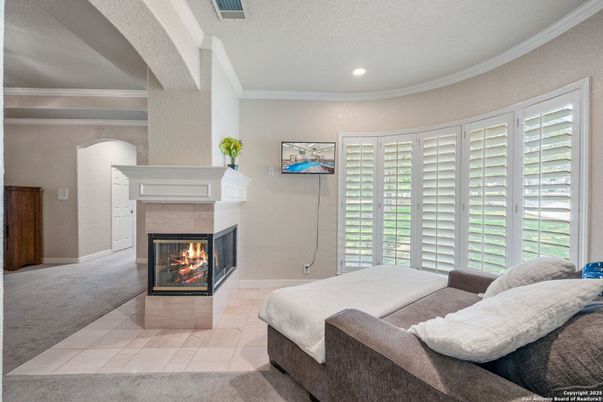 Fireplace, Interior, Recessed Lighting