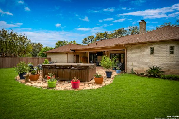 Backyard, Exterior, Hot Tub