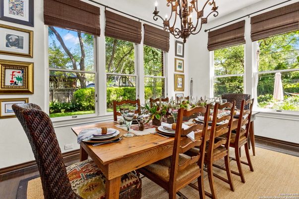 Chandelier, Dining room, Interior
