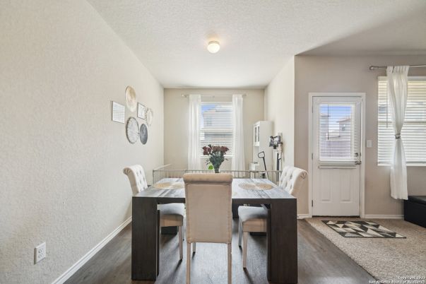 Dining room, Interior, Wood Texture Flooring