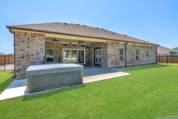 Backyard, Exterior, Hot Tub