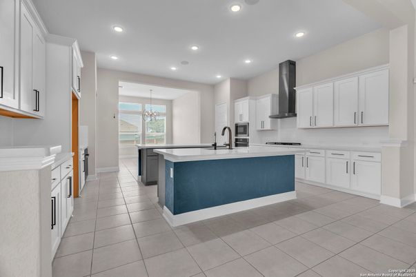 Chandelier, Interior, Kitchen, Recessed Lighting