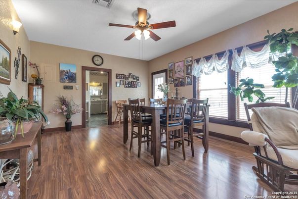 Dining room, Interior, Wood Texture Flooring
