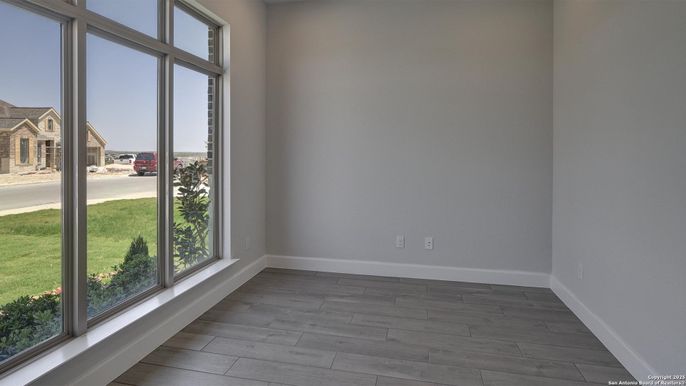 Empty room, Interior, Wood Texture Flooring