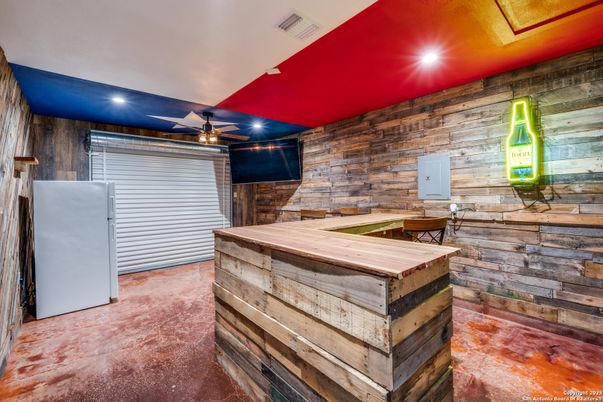 Interior, Recessed Lighting, Wooden Walls