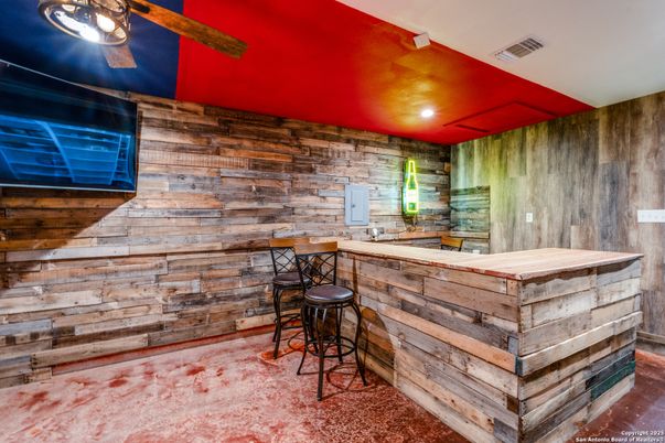 Interior, Recessed Lighting, Wooden Walls