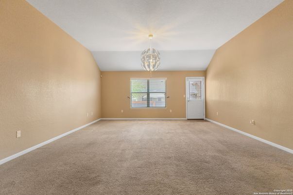 Chandelier, Empty room, Interior