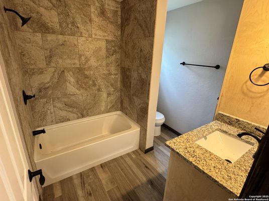 Bathroom, Interior, Wood Texture Flooring