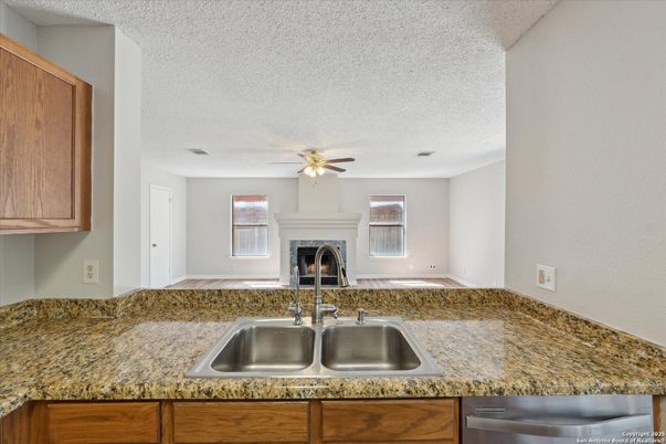 Fireplace, Interior, Kitchen