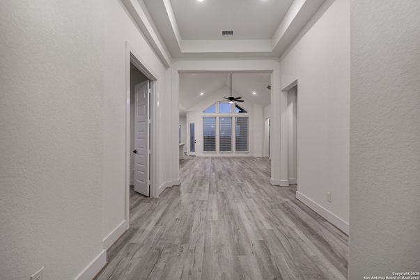 Interior, Recessed Lighting, Wood Texture Flooring