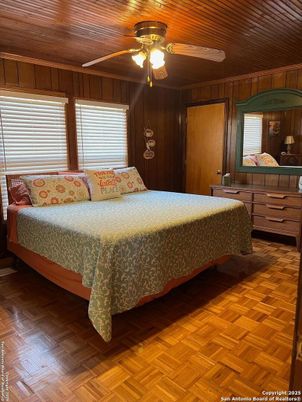 Bedroom, Interior, Wooden Ceilings, Wood Texture Flooring