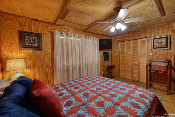 Bedroom, Interior, Wooden Beams, Wooden Ceilings, Wood Texture Flooring, Wooden Walls