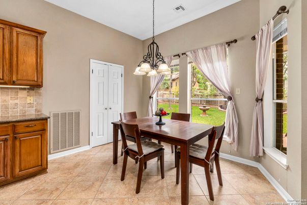 Dining room, Interior, Pendant Lights