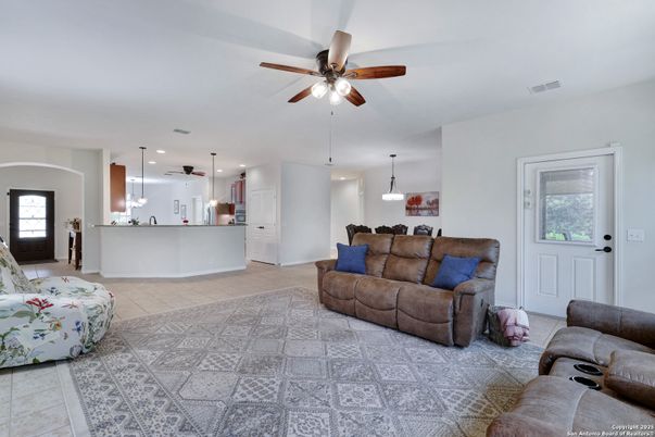 Interior, Kitchen, Living room, Pendant Lights, Recessed Lighting
