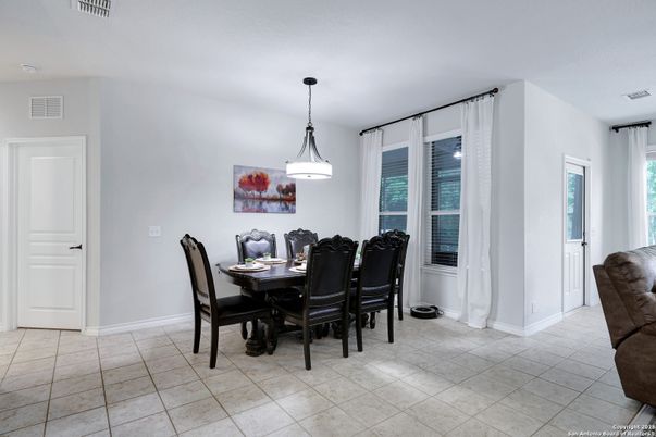 Dining room, Interior, Pendant Lights