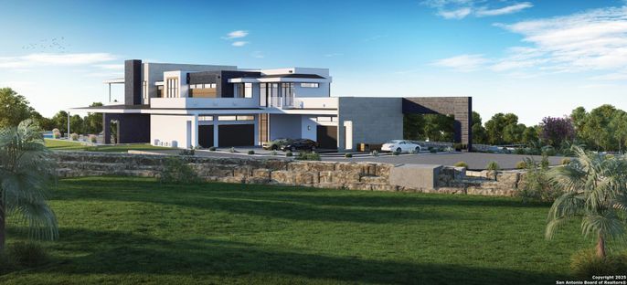 Backyard, Exterior, Facade, Modern