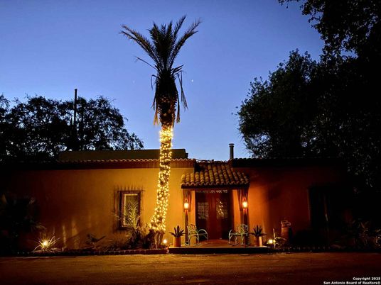 Backyard, Exterior, Facade, Spanish Mediterranean