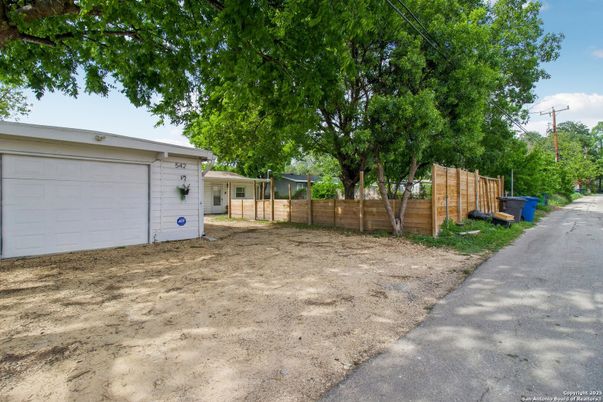 Backyard, Detached Garage, Exterior