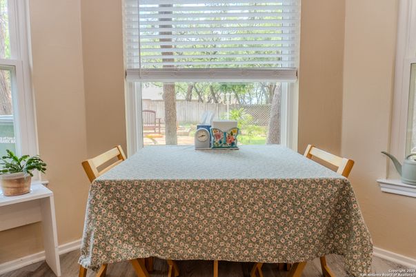 Dining room, Interior, Wood Texture Flooring