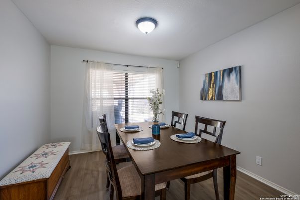 Dining room, Interior, Wood Texture Flooring