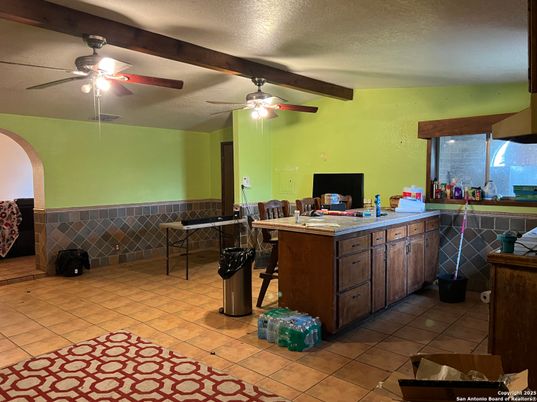 Home Office, Interior, Wooden Beams