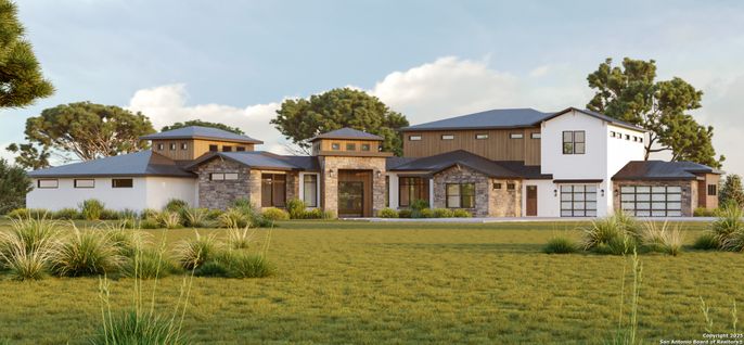 Attached, Backyard, Exterior, Facade, Farmhouse