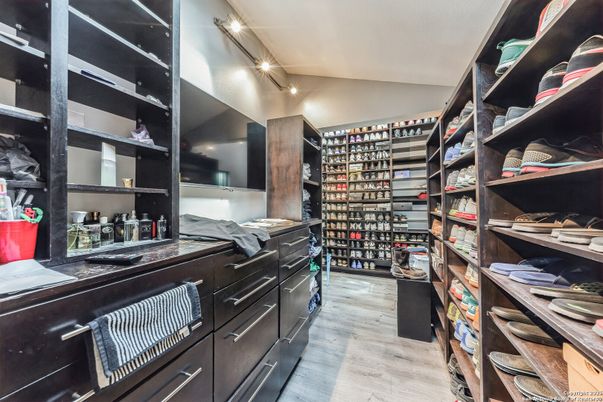 Interior, Walk-in Closets, Wood Texture Flooring