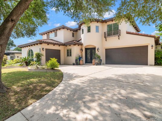 Attached, Backyard, Exterior, Facade, Spanish Mediterranean