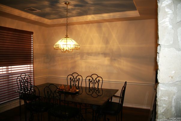Dining room, Interior, Pendant Lights