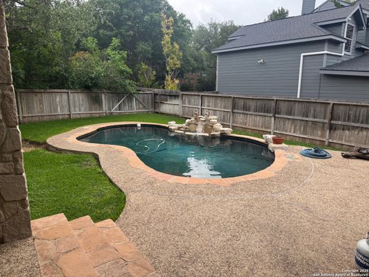 Exterior, Pool, Solar Panels