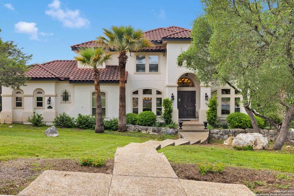 Exterior, Facade, Spanish Mediterranean