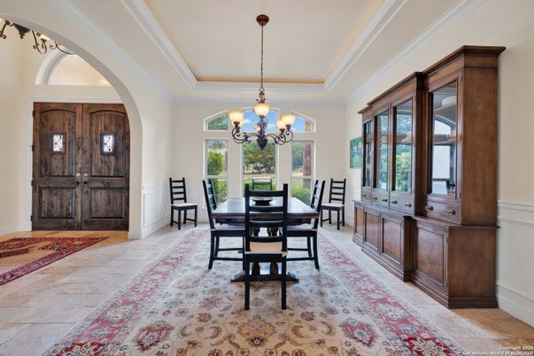 Chandelier, Dining room, Interior