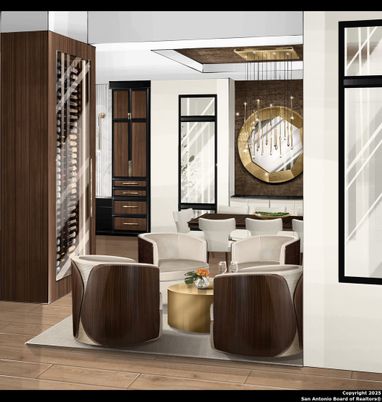 Interior, Living room, Pendant Lights, Wood Texture Flooring