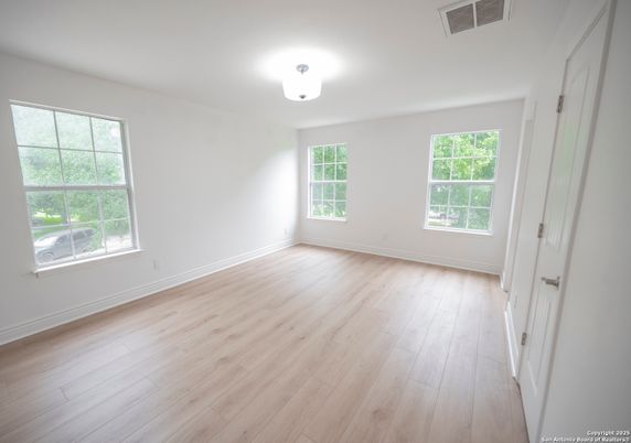 Empty room, Interior, Wood Texture Flooring