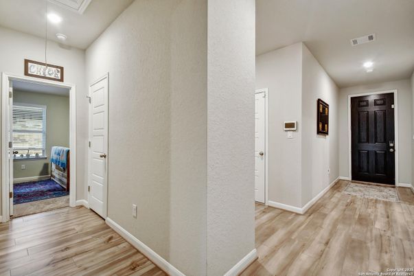 Interior, Recessed Lighting, Wood Texture Flooring