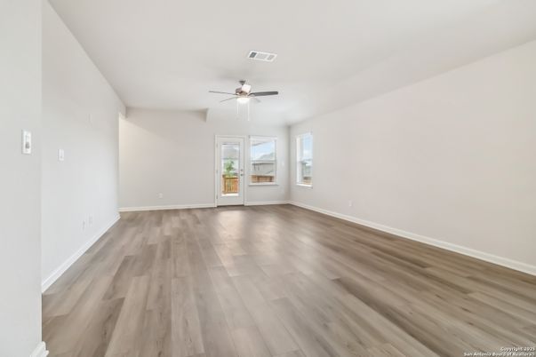Empty room, Interior, Wood Texture Flooring