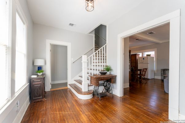 Dining room, Interior, Wood Texture Flooring