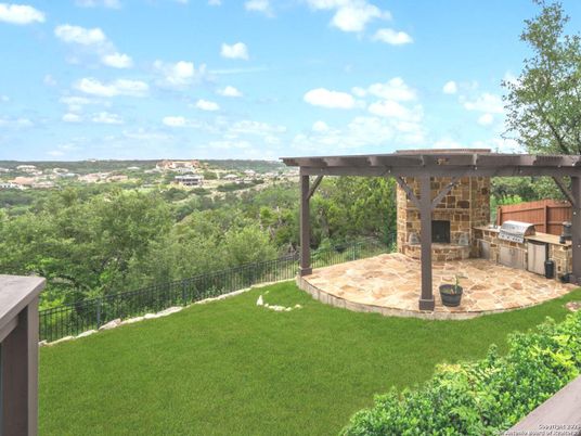 Backyard, Exterior, Fireplace