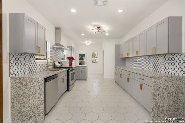 Interior, Kitchen, Recessed Lighting
