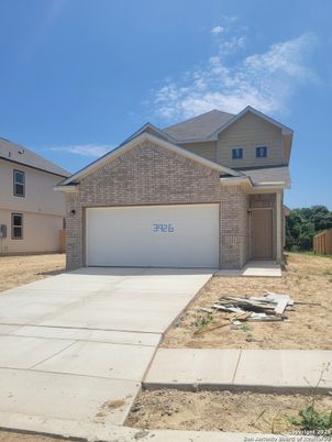 Attached, Exterior, Facade, Brick Facade, American Craftsman
