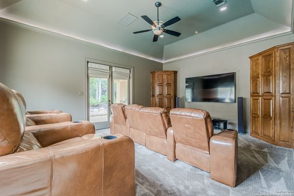 Home Theatre Room, Interior, Living room, Recessed Lighting, Theatre Room