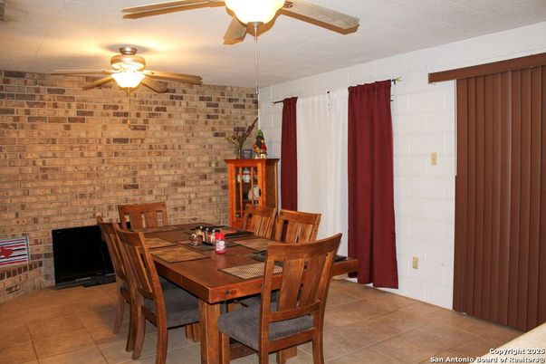 Dining room, Interior, Stone Walls