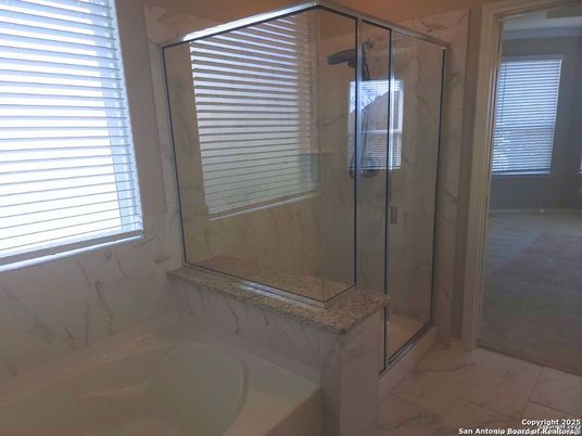 Bathroom, Glass Shower, Interior, Marble, Marble Walls